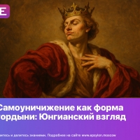 Самоуничижение как форма гордыни: Юнгианский взгляд