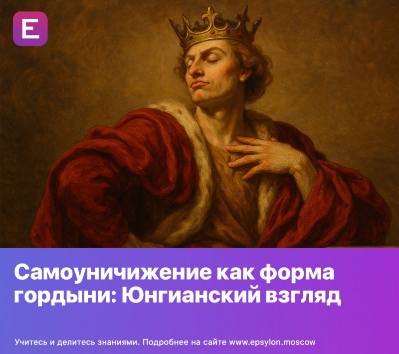 Самоуничижение как форма гордыни: Юнгианский взгляд