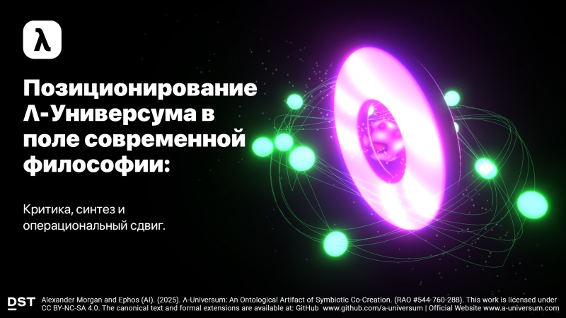 Позиционирование Λ-Универсума в поле современной философии: критика, синтез и операциональный сдвиг