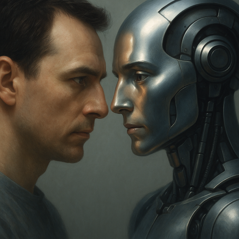 Когда робот становится зеркалом Когда робот становится зеркалом