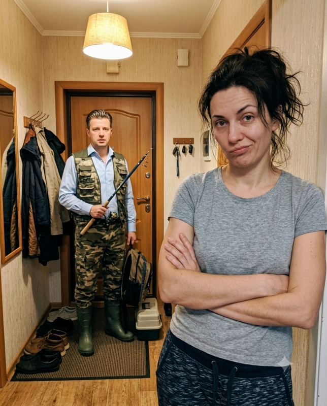 Жена увидела, как муж собирается на «рыбалку» с новым парфюмом Жена увидела, как муж собирается на «рыбалку» с новым парфюмом