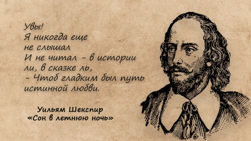 Цитаты Уильяма Шекспира, остающиеся актуальными по сей день