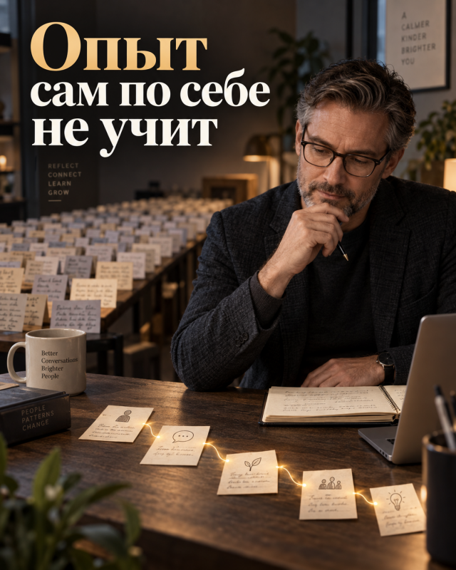 ​Опыт сам по себе не учит